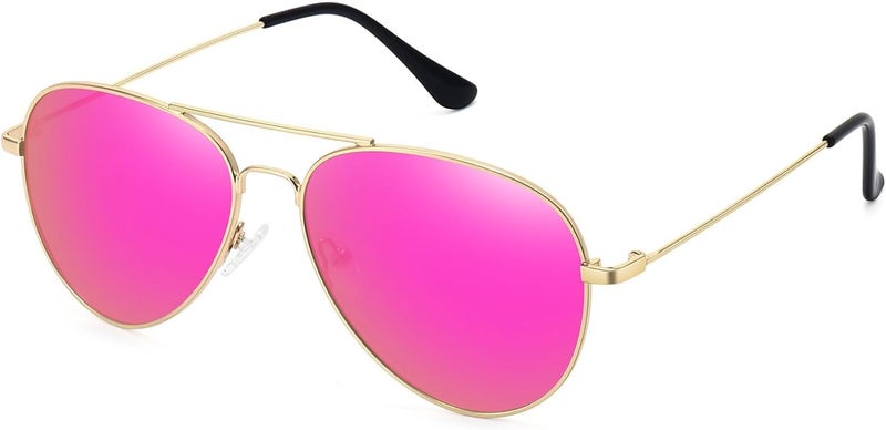 WOWSUN Classic Polarized Aviator Sunglasses for Women Men - Image 1